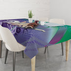 Vivid Bilby NAIDOC 2024 Tablecloth Macrotis Aboriginal Art Style