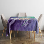 Vivid Bilby NAIDOC 2024 Tablecloth Macrotis Aboriginal Art Style