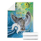 Vivid Kookaburra NAIDOC 2024 Blanket Aboriginal Art Style