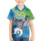 Vivid Kookaburra NAIDOC 2024 Hawaiian Shirt Aboriginal Art Style