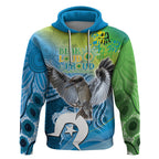 Vivid Kookaburra NAIDOC 2024 Hoodie Aboriginal Art Style