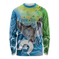 Vivid Kookaburra NAIDOC 2024 Long Sleeve Shirt Aboriginal Art Style