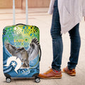 Vivid Kookaburra NAIDOC 2024 Luggage Cover Aboriginal Art Style