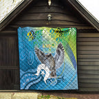 Vivid Kookaburra NAIDOC 2024 Quilt Aboriginal Art Style