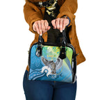Vivid Kookaburra NAIDOC 2024 Shoulder Handbag Aboriginal Art Style