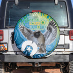 Vivid Kookaburra NAIDOC 2024 Spare Tire Cover Aboriginal Art Style