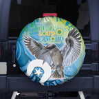 Vivid Kookaburra NAIDOC 2024 Spare Tire Cover Aboriginal Art Style