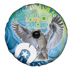 Vivid Kookaburra NAIDOC 2024 Spare Tire Cover Aboriginal Art Style