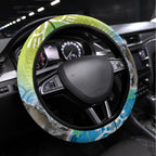 Vivid Kookaburra NAIDOC 2024 Steering Wheel Cover Aboriginal Art Style