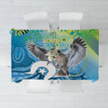 Vivid Kookaburra NAIDOC 2024 Tablecloth Aboriginal Art Style