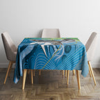 Vivid Kookaburra NAIDOC 2024 Tablecloth Aboriginal Art Style