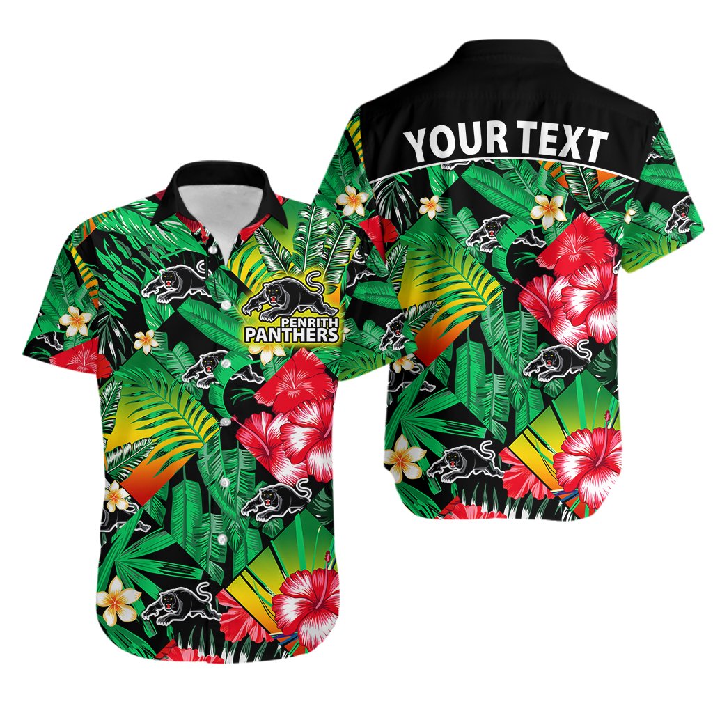 custom-personalised-panthers-rugby-hawaiian-shirt-fashion-tropical-jungle-flowers