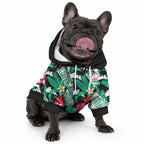 Rabbitohs Rugby Pet Hoodie Fashion Tropical Jungle Flowers