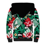 custom-personalised-rabbitohs-rugby-sherpa-hoodie-fashion-tropical-jungle-flowers