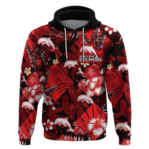 dolphins-rugby-hoodie-fashion-tropical-jungle-flowers