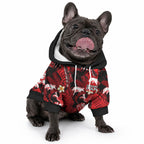 Dolphins Rugby Pet Hoodie Fashion Tropical Jungle Flowers