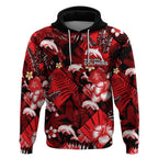 custom-personalised-dolphins-rugby-hoodie-fashion-tropical-jungle-flowers