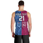 custom-text-and-number-blues-and-maroons-rugby-men-tank-top-state-of-origin-nsw-combine-qld-sporty-style-2023