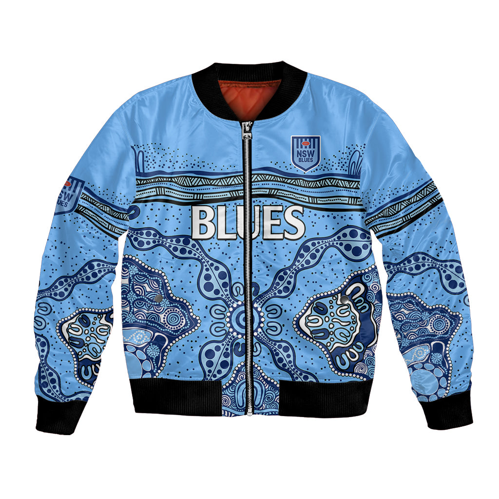custom-text-and-number-nsw-blues-rugby-bomber-jacket-new-south-wales-aboriginal-origin