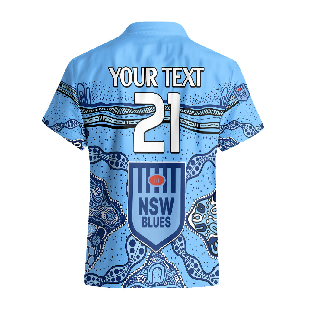 custom-text-and-number-nsw-blues-rugby-hawaiian-shirt-new-south-wales-aboriginal-origin