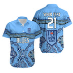 custom-text-and-number-nsw-blues-rugby-hawaiian-shirt-new-south-wales-aboriginal-origin
