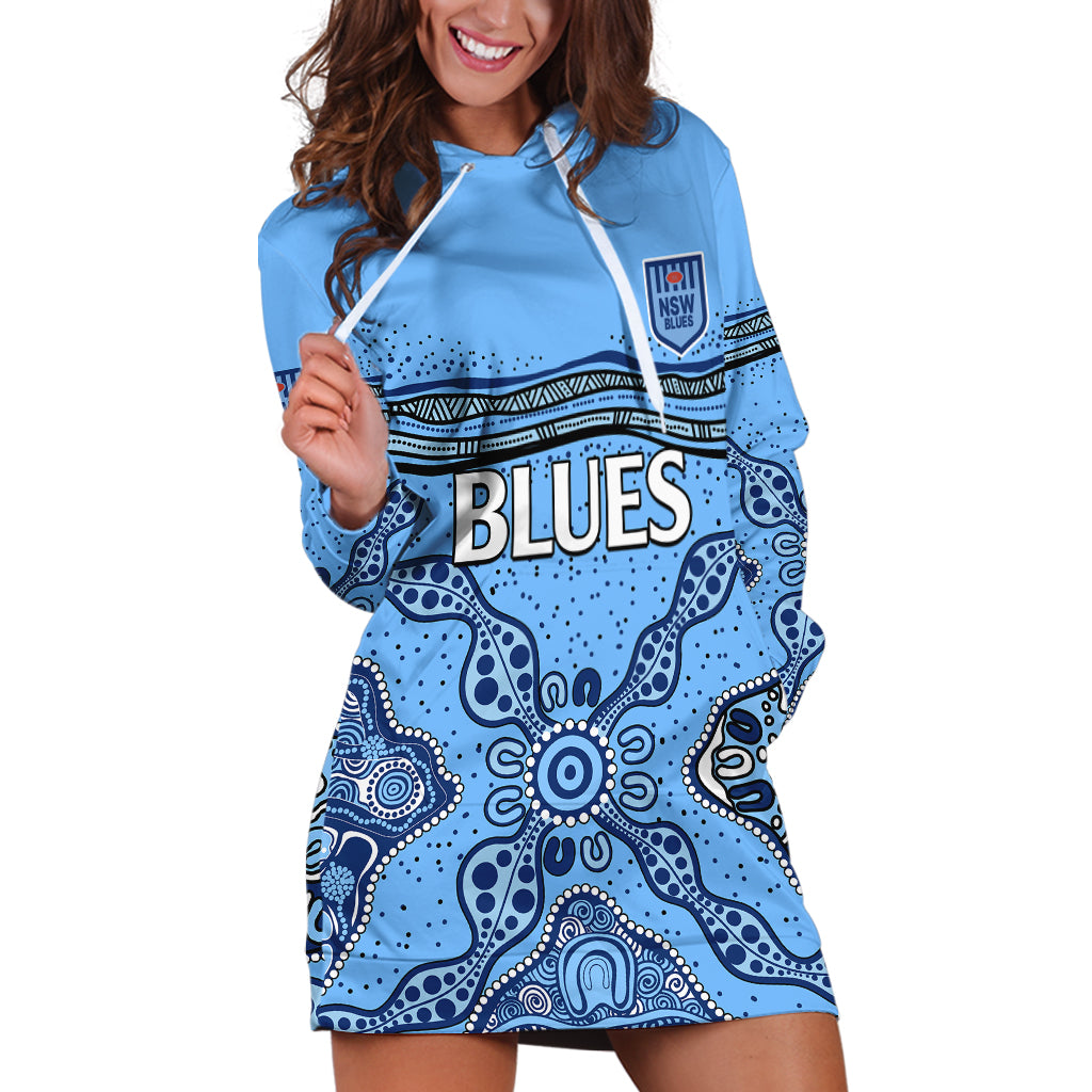custom-text-and-number-nsw-blues-rugby-hoodie-dress-new-south-wales-aboriginal-origin
