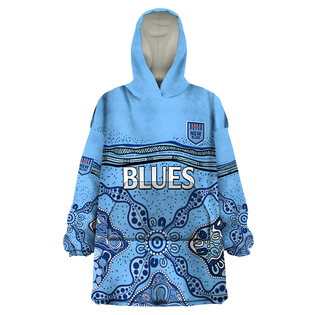 custom-text-and-number-nsw-blues-rugby-wearable-blanket-hoodie-new-south-wales-aboriginal-origin