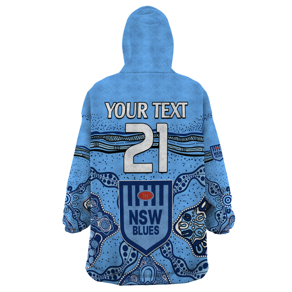 custom-text-and-number-nsw-blues-rugby-wearable-blanket-hoodie-new-south-wales-aboriginal-origin