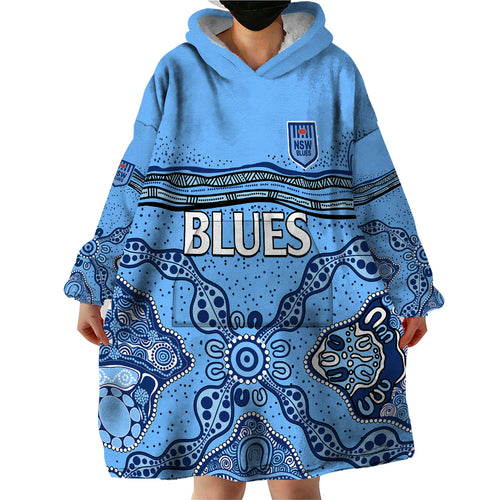 custom-text-and-number-nsw-blues-rugby-wearable-blanket-hoodie-new-south-wales-aboriginal-origin