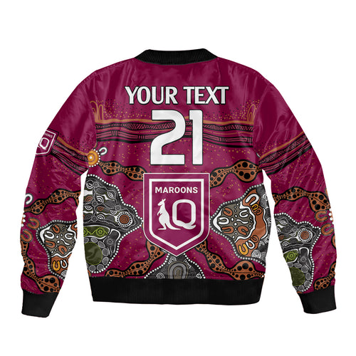 custom-text-and-number-qld-maroons-rugby-bomber-jacket-queensland-aboriginal-origin
