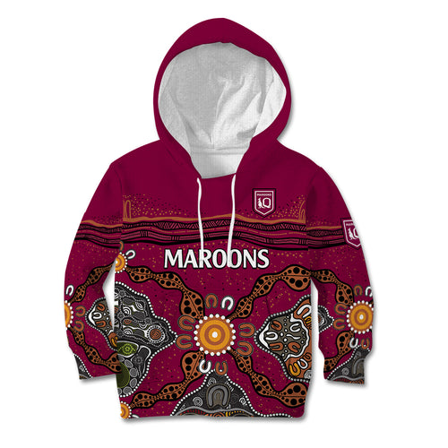 custom-text-and-number-qld-maroons-rugby-kid-hoodie-queensland-aboriginal-origin