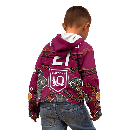 custom-text-and-number-qld-maroons-rugby-kid-hoodie-queensland-aboriginal-origin
