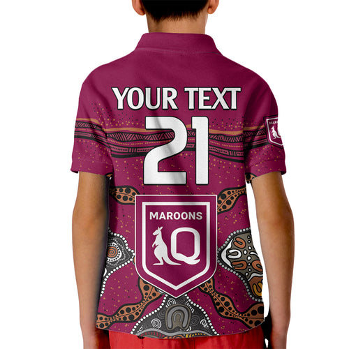 custom-text-and-number-qld-maroons-rugby-kid-polo-shirt-queensland-aboriginal-origin