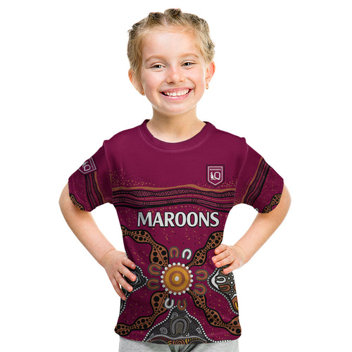 custom-text-and-number-qld-maroons-rugby-kid-t-shirt-queensland-aboriginal-origin