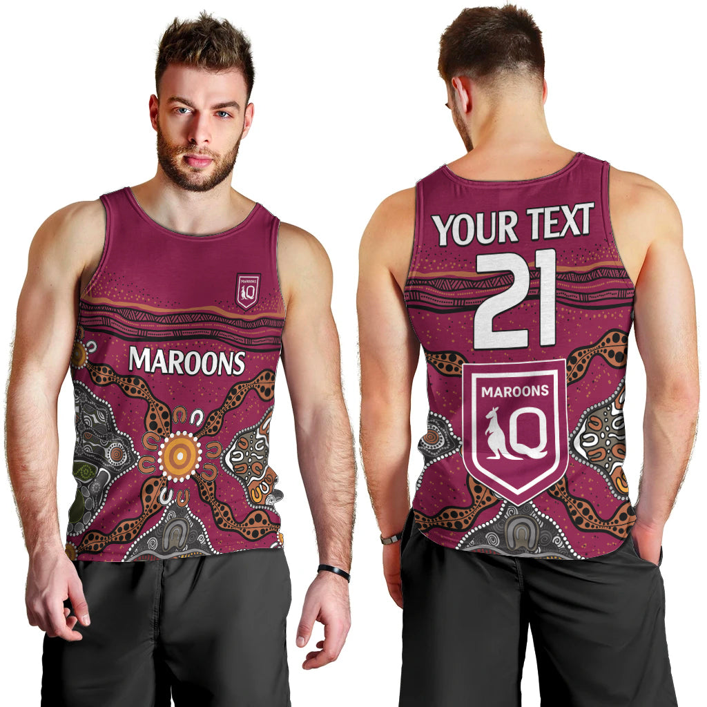 custom-text-and-number-qld-maroons-rugby-men-tank-top-queensland-aboriginal-origin