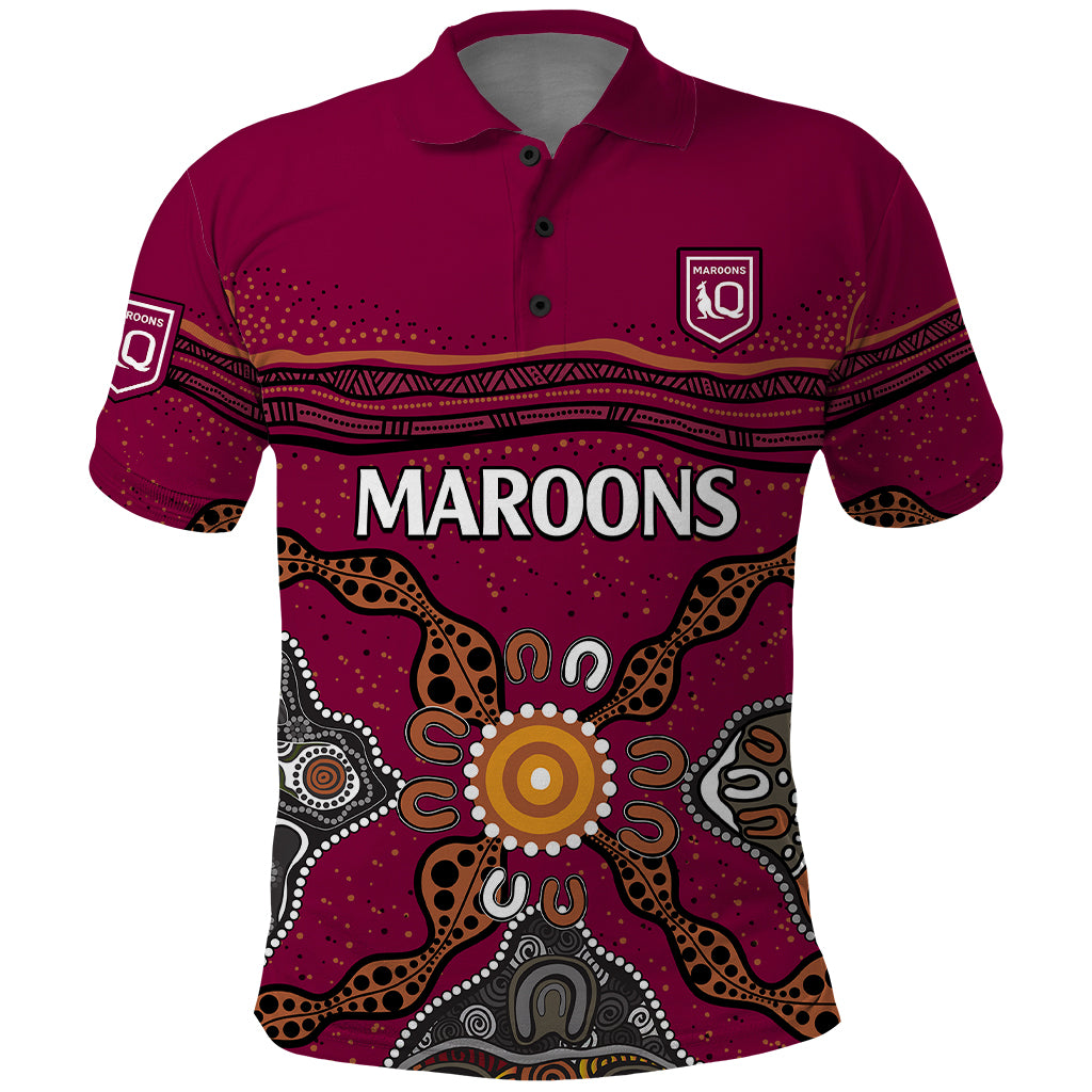 custom-text-and-number-qld-maroons-rugby-polo-shirt-queensland-aboriginal-origin