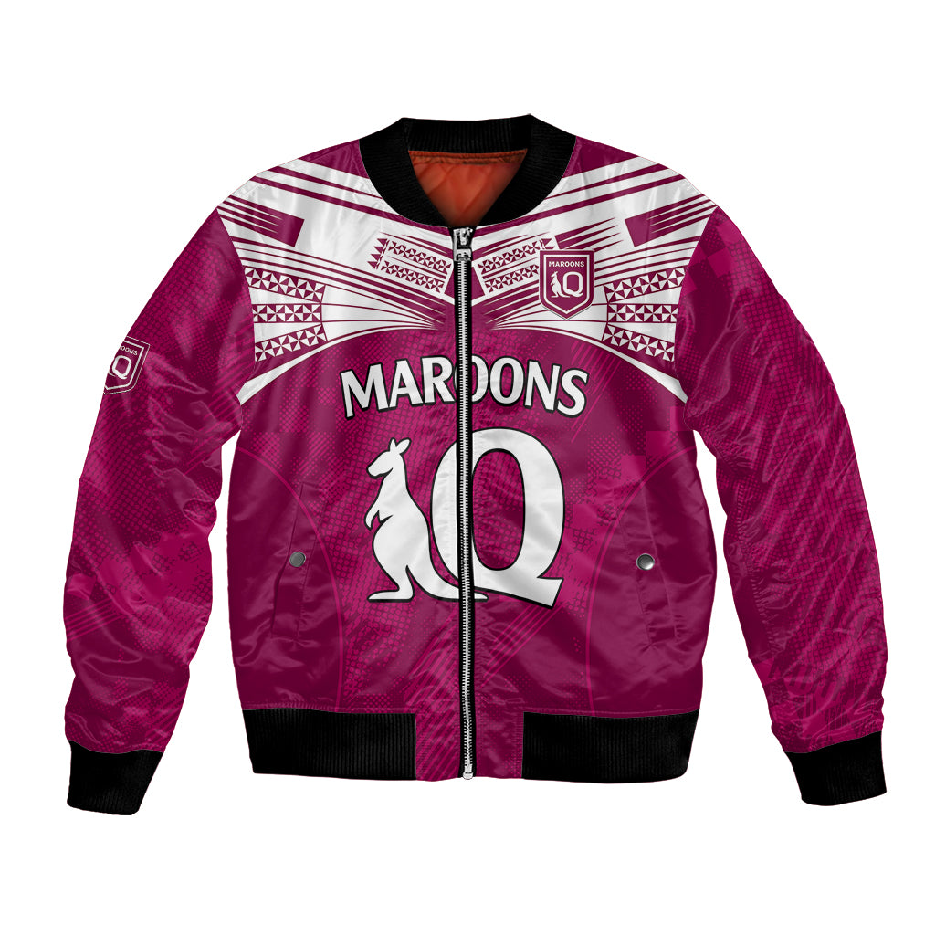 custom-text-and-number-queensland-maroon-rugby-bomber-jacket-origin-queensland-sporty-style