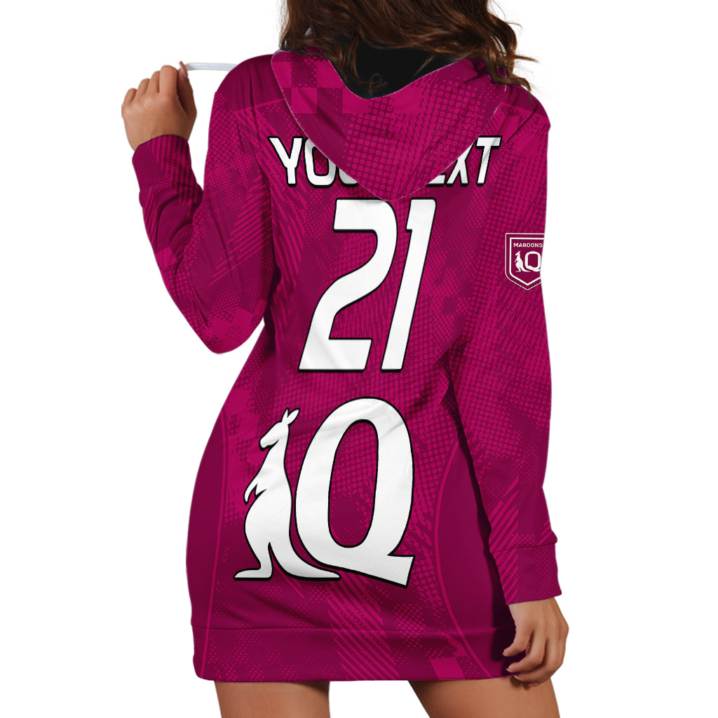 custom-text-and-number-queensland-maroon-rugby-hoodie-dress-origin-queensland-sporty-style
