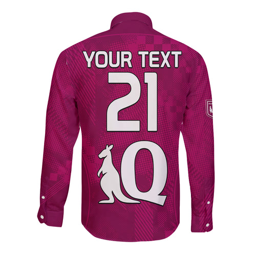custom-text-and-number-queensland-maroon-rugby-long-sleeve-button-shirt-origin-queensland-sporty-style