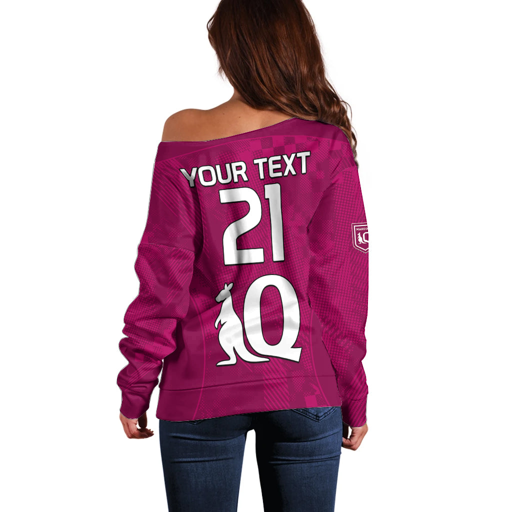 custom-text-and-number-queensland-maroon-rugby-off-shoulder-sweater-origin-queensland-sporty-style