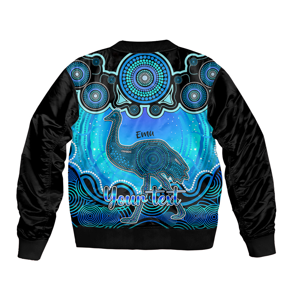 personalised-australia-aquarius-emu-zodiac-bomber-jacket-auz-astrology-aboriginal-aqua