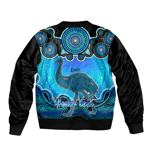 personalised-australia-aquarius-emu-zodiac-bomber-jacket-auz-astrology-aboriginal-aqua