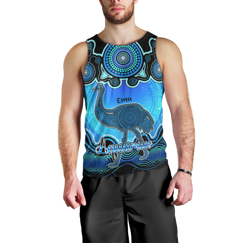 personalised-australia-aquarius-emu-zodiac-men-tank-top-auz-astrology-aboriginal-aqua