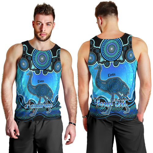 personalised-australia-aquarius-emu-zodiac-men-tank-top-auz-astrology-aboriginal-aqua
