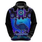 personalised-australia-aquarius-emu-zodiac-hoodie-auz-astrology-aboriginal-blue