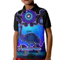 personalised-australia-aquarius-emu-zodiac-kid-polo-shirt-auz-astrology-aboriginal-blue