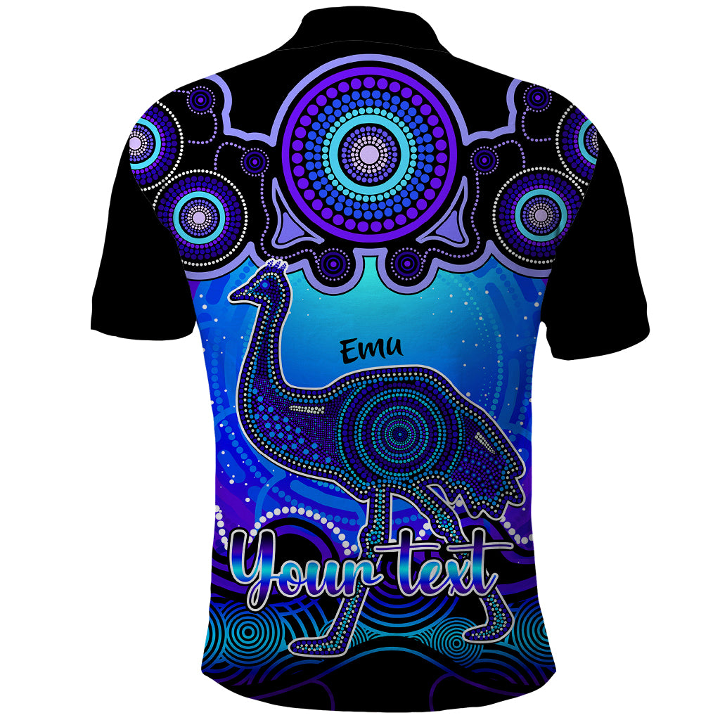 personalised-australia-aquarius-emu-zodiac-polo-shirt-auz-astrology-aboriginal-blue