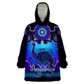 personalised-australia-aquarius-emu-zodiac-wearable-blanket-hoodie-auz-astrology-aboriginal-blue