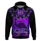 personalised-australia-aquarius-emu-zodiac-hoodie-auz-astrology-aboriginal-purple