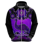 personalised-australia-aquarius-emu-zodiac-hoodie-auz-astrology-aboriginal-purple